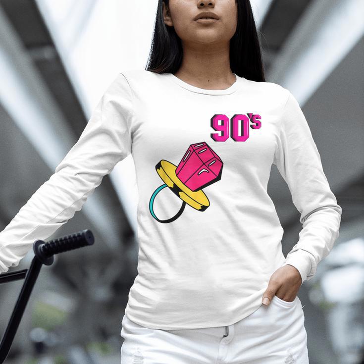 90’s Ring Retro Nostalgia Colorful Throwback Unisex Long Sleeve T-Shirt 90’s Ring Retro Nostalgia Colorful Throwback Unisex Long Sleeve T-Shirt