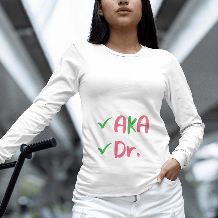 AKA Doctor Medical Worker Appreciation Graduation Unisex Long Sleeve T-Shirt