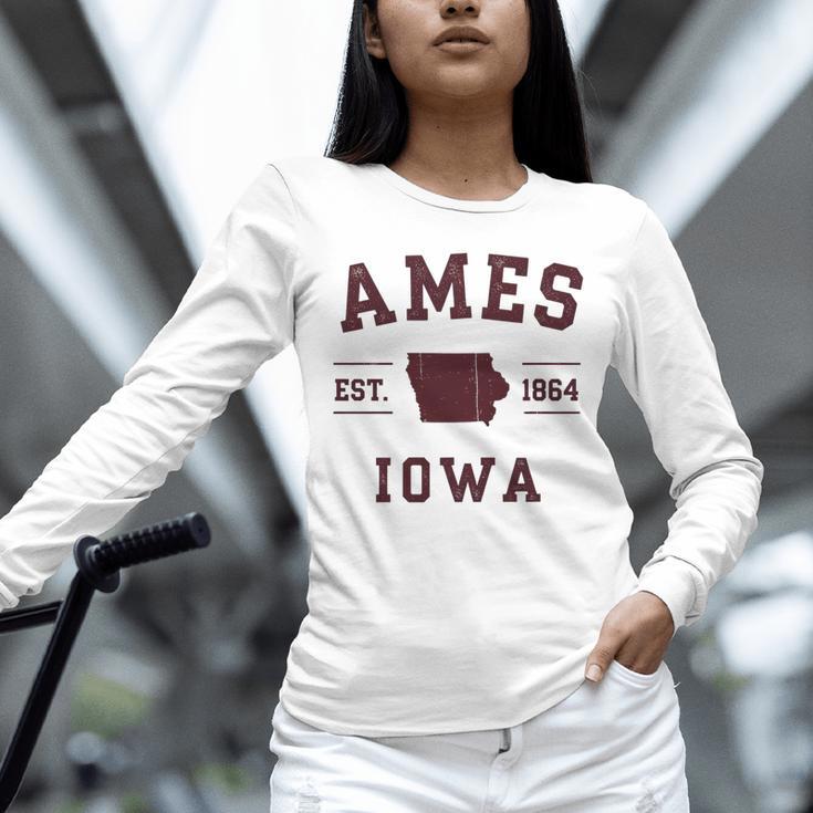 Ames Iowa Est 1864 Nostalgia Premium Tri-Blend Unisex Long Sleeve T-Shirt Ames Iowa Est 1864 Nostalgia Premium Tri-Blend Unisex Long Sleeve T-Shirt