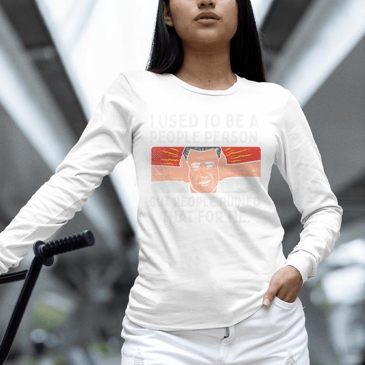 Antisocial Not A People Person Socially Selective Introvert Unisex Long Sleeve T-Shirt Antisocial Not A People Person Socially Selective Introvert Unisex Long Sleeve T-Shirt