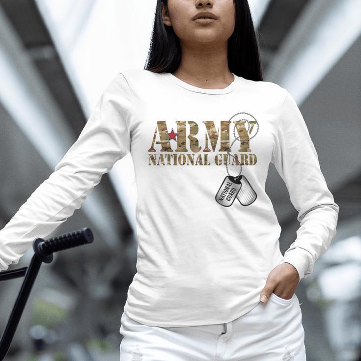 Army National Guard Mom Army National Guard Graduation Mom Unisex Long Sleeve T-Shirt