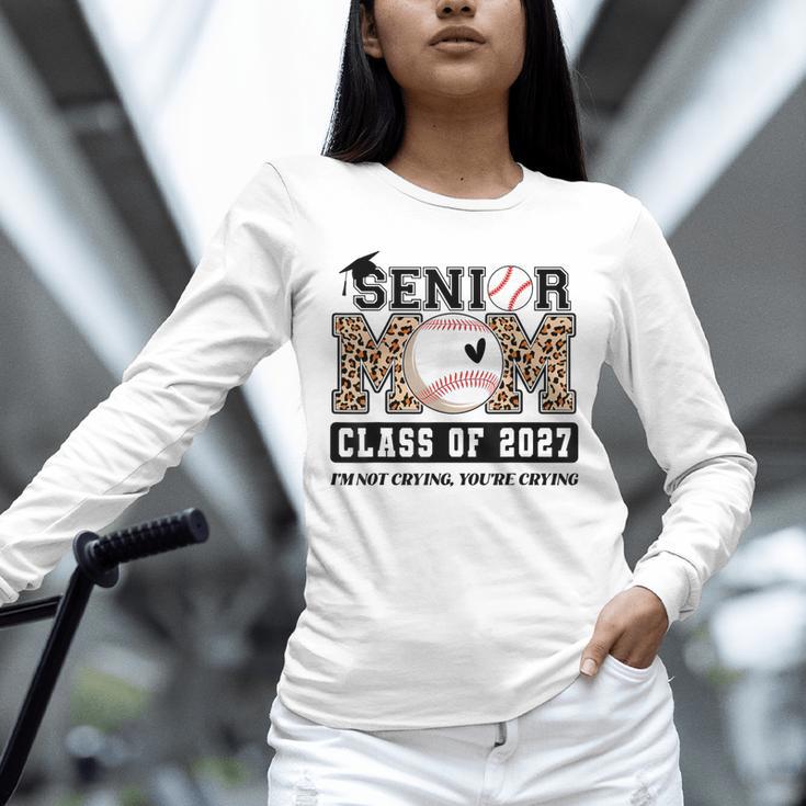 Baseball Senior Class Of 2027 Senior 2027 Graduation Women Unisex Long Sleeve T-Shirt