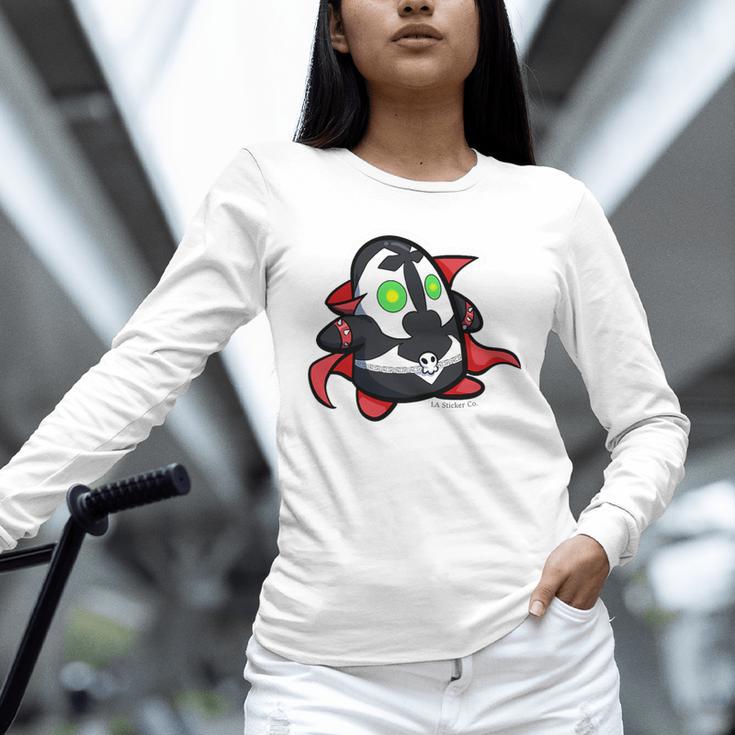 BODO Spawn Character Comic Book Shirt Premium Tri-Blend Unisex Long Sleeve T-Shirt