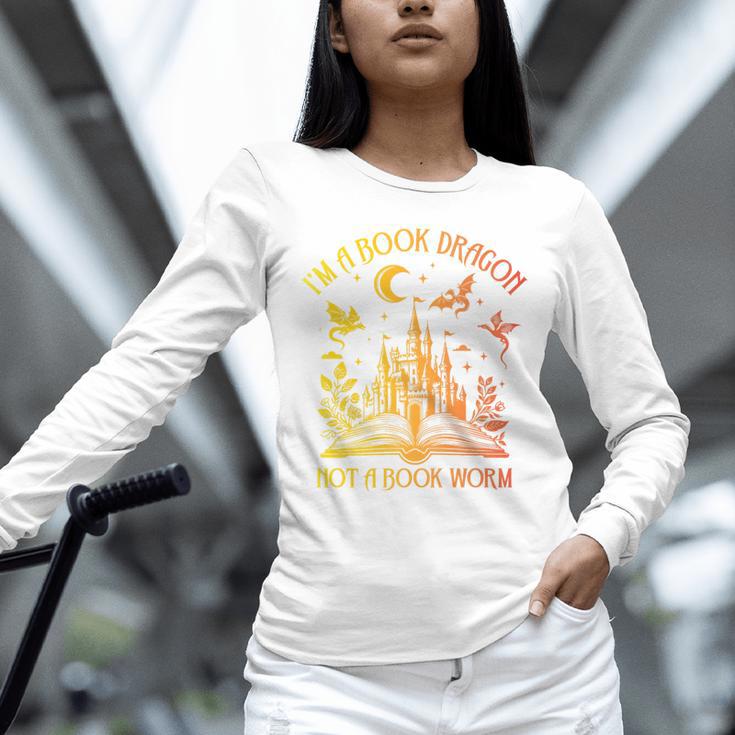 Book Dragon Not Book Worm Premium Unisex Long Sleeve T-Shirt Book Dragon Not Book Worm Premium Unisex Long Sleeve T-Shirt