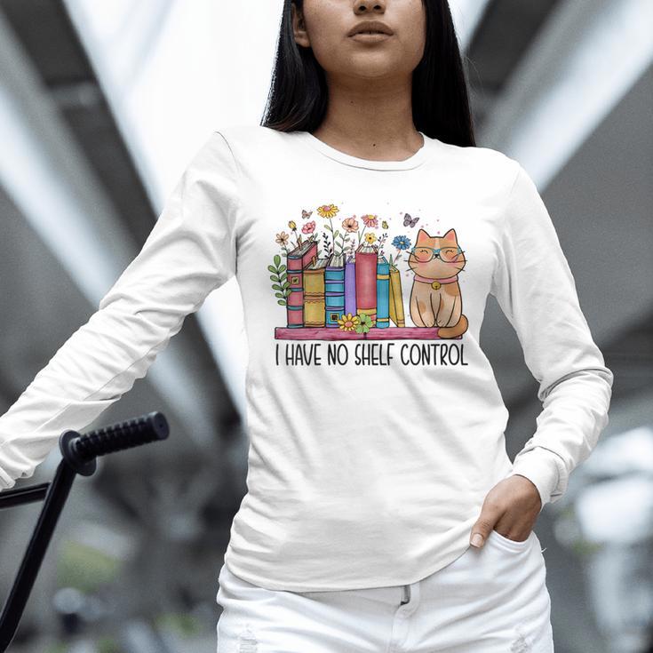 Book Lovers I Have No Shelf Control Unisex Long Sleeve T-Shirt