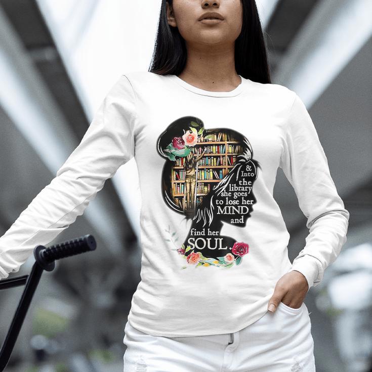 Book Reading Bookworm Book Lover Women Kids Girls Unisex Long Sleeve T-Shirt