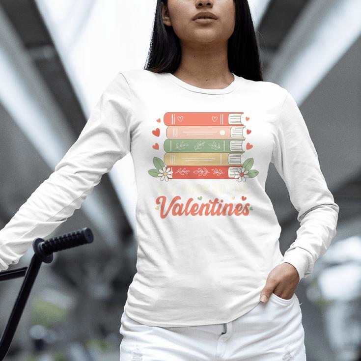 All Booked For Valentines Retro Book Lover Teacher Bookworm Premium Tri-Blend Unisex Long Sleeve T-Shirt All Booked For Valentines Retro Book Lover Teacher Bookworm Premium Tri-Blend Unisex Long Sleeve T-Shirt