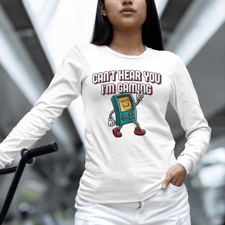 Cant Hear You Im Gaming Introvert Gamer Antisocial Unisex Long Sleeve T-Shirt Cant Hear You Im Gaming Introvert Gamer Antisocial Unisex Long Sleeve T-Shirt