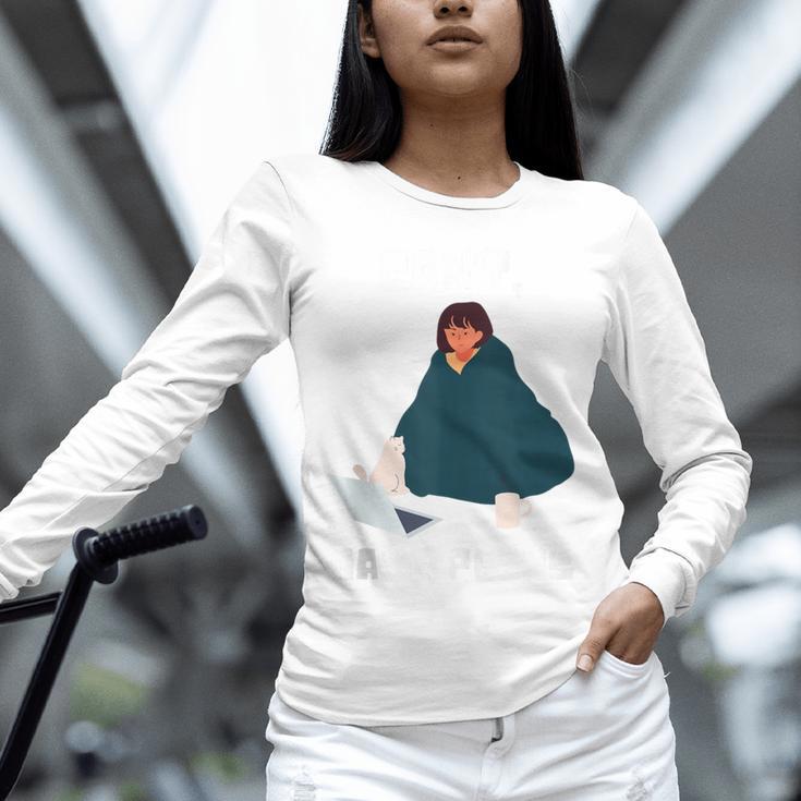 Can't Have Plans Introvert Staying Home Unisex Long Sleeve T-Shirt