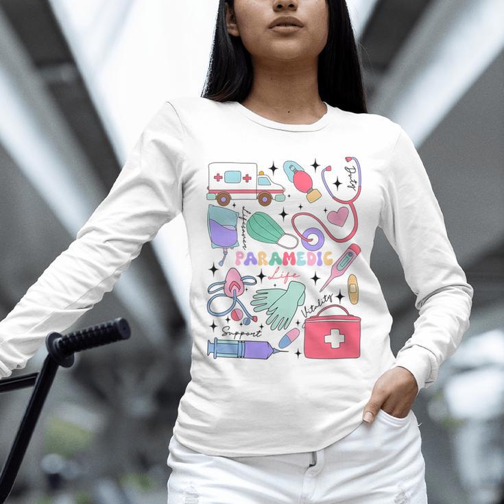 Can’t Talk Right Now Doing Paramedic Nurse Graduation Unisex Long Sleeve T-Shirt