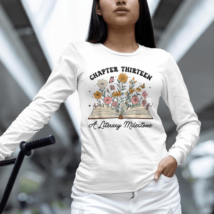 Chapter 13 A Literary Milestone 13th Birthday Book Lovers Unisex Long Sleeve T-Shirt Chapter 13 A Literary Milestone 13th Birthday Book Lovers Unisex Long Sleeve T-Shirt