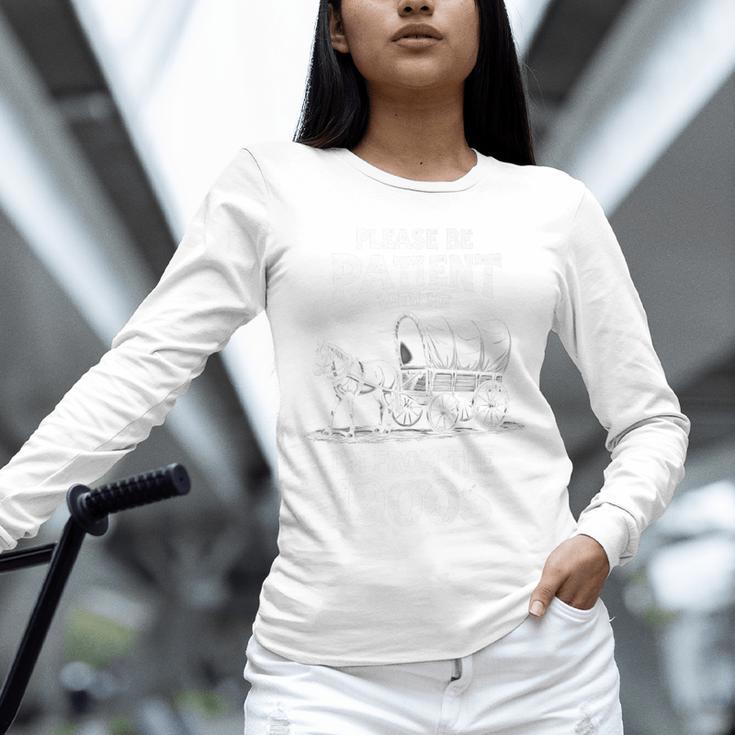 Charming Slow Life Please Be Patient I'm From The 1900s Premium Unisex Long Sleeve T-Shirt Charming Slow Life Please Be Patient I'm From The 1900s Premium Unisex Long Sleeve T-Shirt