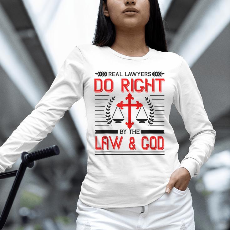 Christian Lawyer Attorney Law Student Graduation Exam Unisex Long Sleeve T-Shirt