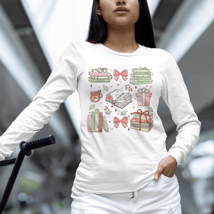 Christmas Book Lover Reading Reader Men Women Kids Xmas Unisex Long Sleeve T-Shirt Christmas Book Lover Reading Reader Men Women Kids Xmas Unisex Long Sleeve T-Shirt