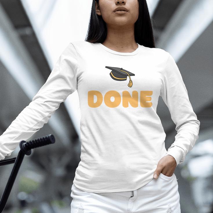 Class Of 2026 I Am So Done Graduation For Him Her Women Men Premium Tri-Blend Unisex Long Sleeve T-Shirt