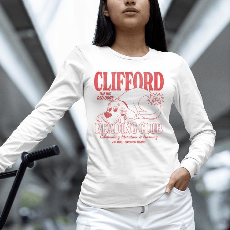 Clifford The Big Red Dog Reading Club Est 1988 Kids Books Unisex Long Sleeve T-Shirt