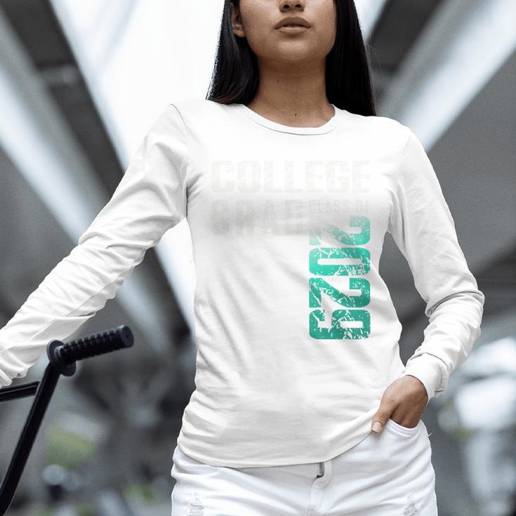 College Grad Class Of 2029 Graduation Unisex Long Sleeve T-Shirt