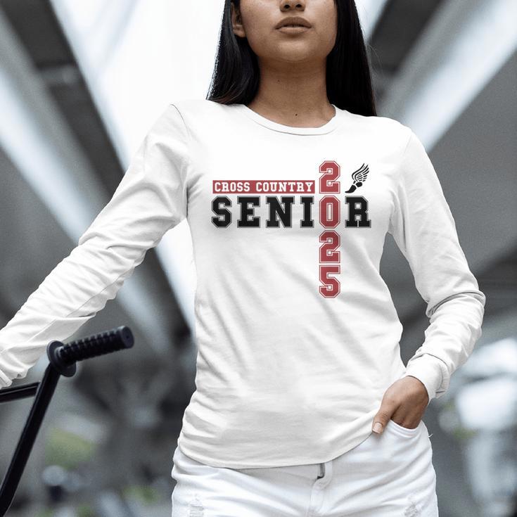 Cross Country Senior Night Senior 2025 Graduation Party 46 Unisex Long Sleeve T-Shirt