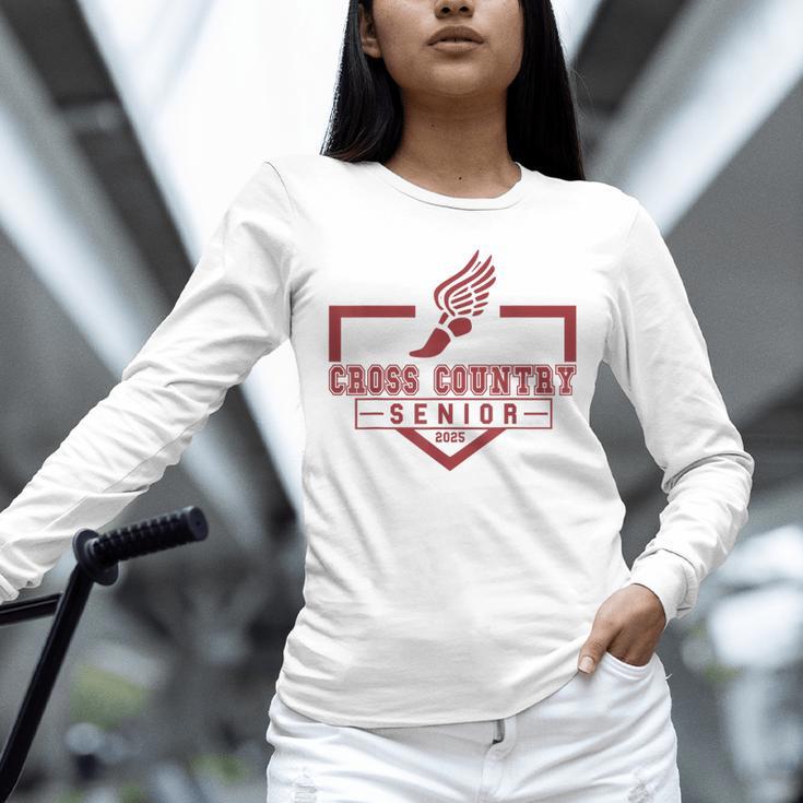 Cross Country Senior Night Senior 2025 Graduation Party 47 Unisex Long Sleeve T-Shirt
