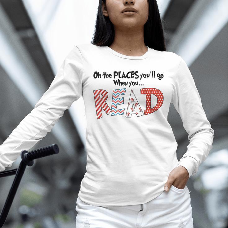 Cute Read Reading Day Book Lovers Teachers Students Kids Unisex Long Sleeve T-Shirt