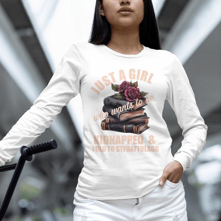 Dark Romance Women Told To STFUATTDLAGG Smutt Book Merch Premium Unisex Long Sleeve T-Shirt Dark Romance Women Told To STFUATTDLAGG Smutt Book Merch Premium Unisex Long Sleeve T-Shirt