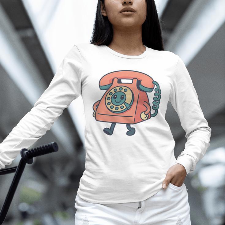 Dial It Back Retro Tech Nostalgia Vintage Premium Tri-Blend Unisex Long Sleeve T-Shirt
