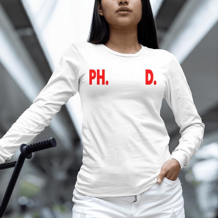 Doctorate PhinisheD PhD Graduation Premium Unisex Long Sleeve T-Shirt