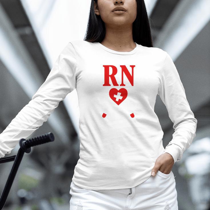 Earned It For Nurse Graduation Or RN LPN Nursing School Grad Unisex Long Sleeve T-Shirt