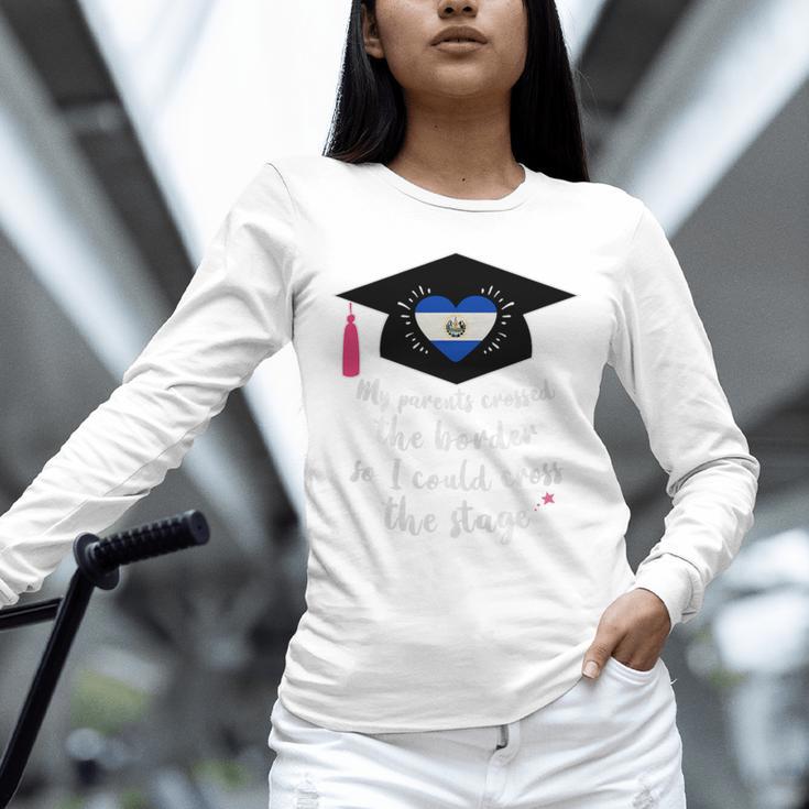 El Salvador Pride Graduation 2019 Tshirt Premium Tri-Blend Unisex Long Sleeve T-Shirt