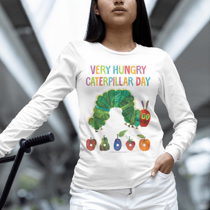 Eric Carle Very Hungry Caterpillar Day Children's Book Unisex Long Sleeve T-Shirt