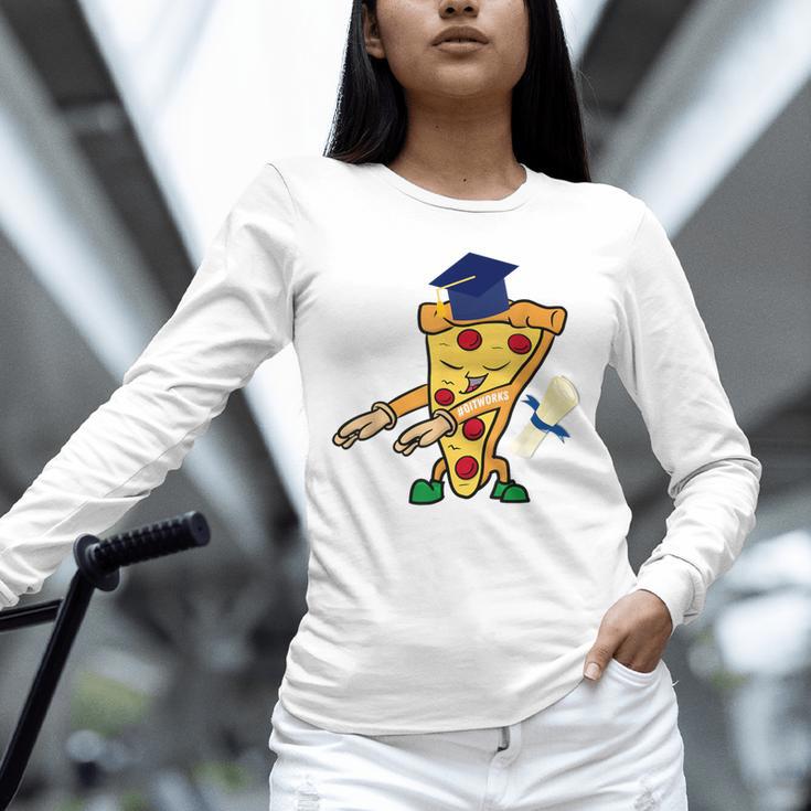 Flossing Pizza Dairy OIT For Dairy OIT Graduation Unisex Long Sleeve T-Shirt