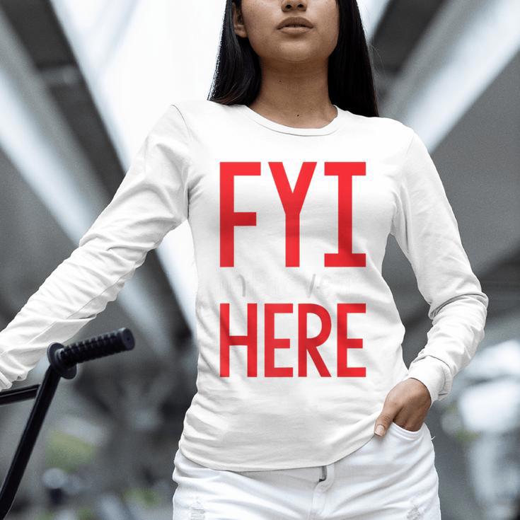 Fyi Introvert Here Raglan Baseball Tee Unisex Long Sleeve T-Shirt Fyi Introvert Here Raglan Baseball Tee Unisex Long Sleeve T-Shirt