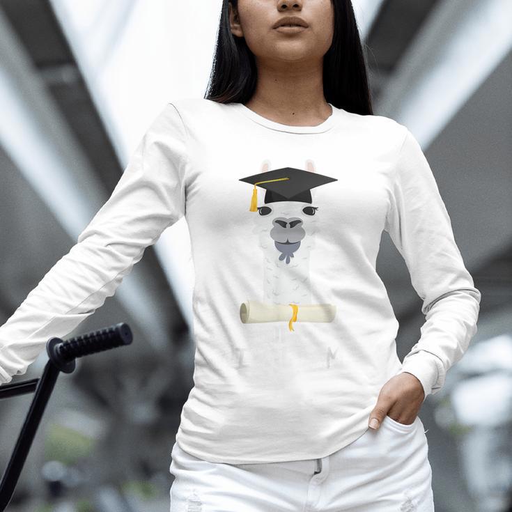 Graduation For Him & Her Got My Dip-Llama Unisex Long Sleeve T-Shirt