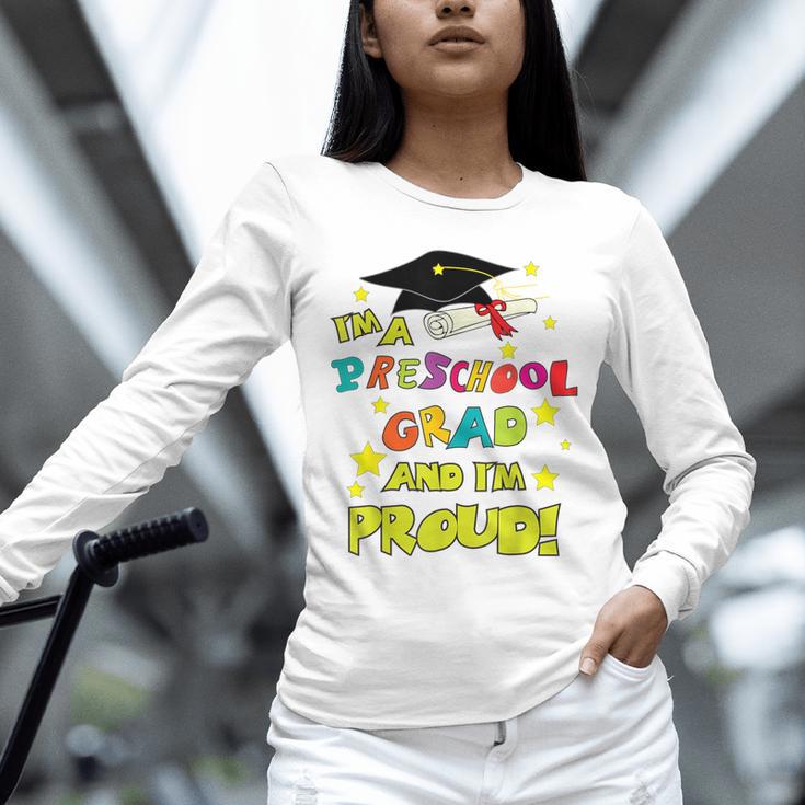 Graduation Class 2018 Cap Gown Shirt Preschool Grad Proud Unisex Long Sleeve T-Shirt