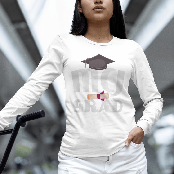 Graduation Masters Criminal Justice Premium Tri-Blend Unisex Long Sleeve T-Shirt
