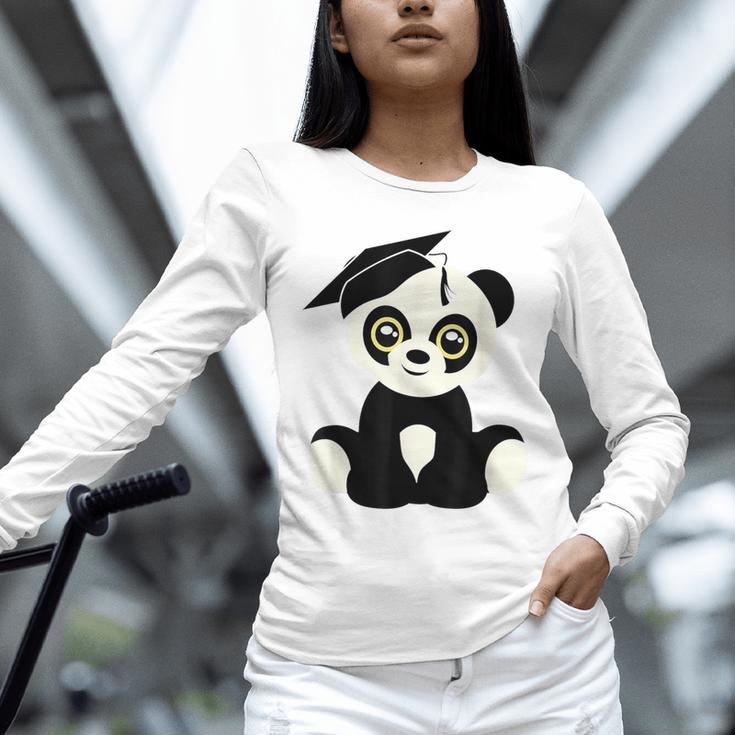 Graduation Panda Bear 2017 Graduate Graduation T-Sh Unisex Long Sleeve T-Shirt