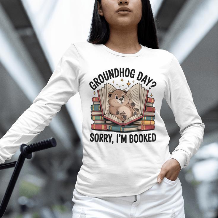 Groundhog Day Librarian Book Lover Reader Library Unisex Long Sleeve T-Shirt Groundhog Day Librarian Book Lover Reader Library Unisex Long Sleeve T-Shirt