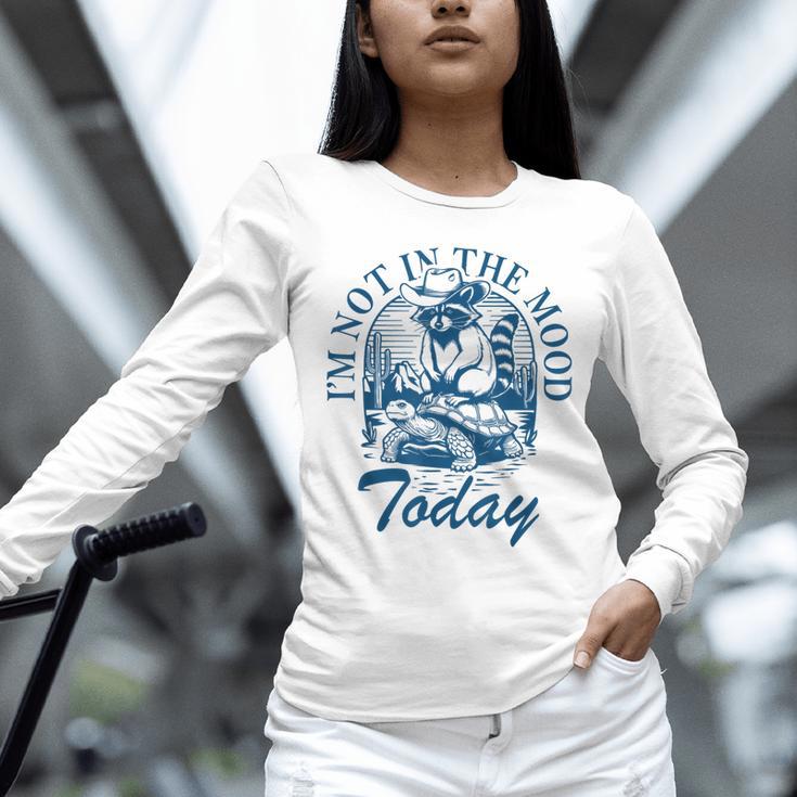 I’m Not In The Mood Today Anti-Social Moody Introvert Humor Unisex Long Sleeve T-Shirt I’m Not In The Mood Today Anti-Social Moody Introvert Humor Unisex Long Sleeve T-Shirt