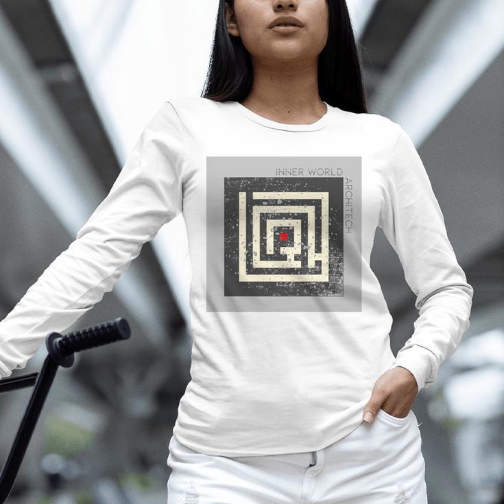 Inner World Architect Premium INTJ Tshirt Introvert Unisex Long Sleeve T-Shirt Inner World Architect Premium INTJ Tshirt Introvert Unisex Long Sleeve T-Shirt