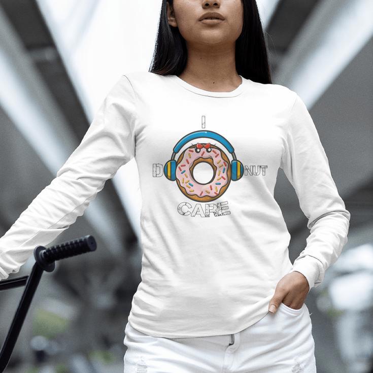 Introvert Music Lover Donuts Sarcastic Unisex Long Sleeve T-Shirt Introvert Music Lover Donuts Sarcastic Unisex Long Sleeve T-Shirt