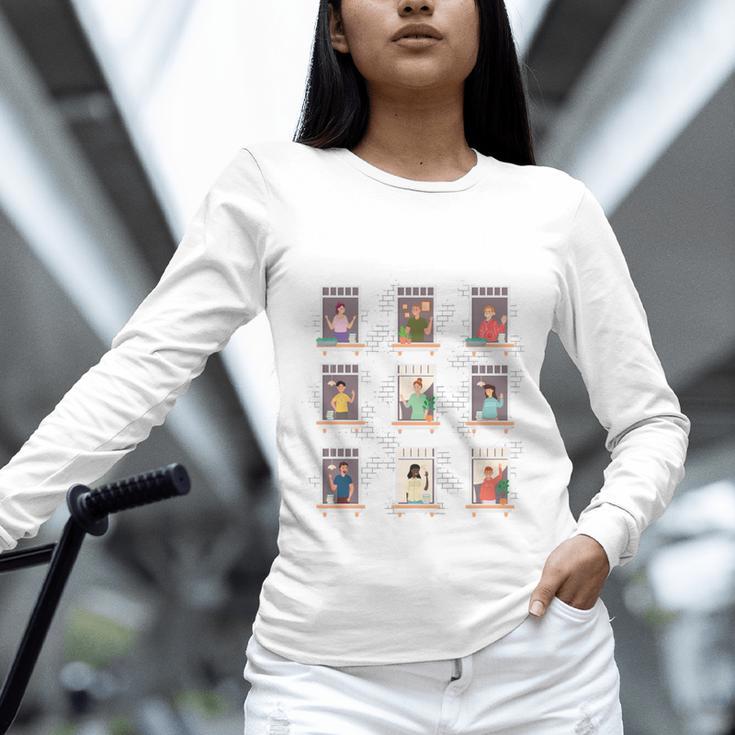 Introverts Unite Sarcastic Joke Humor Sarcasm Unisex Long Sleeve T-Shirt Introverts Unite Sarcastic Joke Humor Sarcasm Unisex Long Sleeve T-Shirt