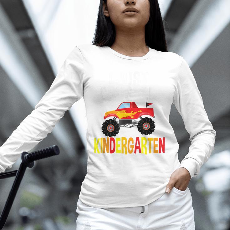 I Just Crushed Kindergarten Monster Graduation Shirt Unisex Long Sleeve T-Shirt