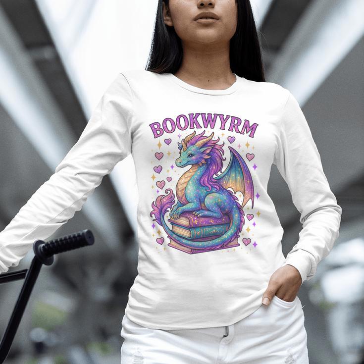 Just a Girl Who Loves Dragons And Books Unisex Long Sleeve T-Shirt