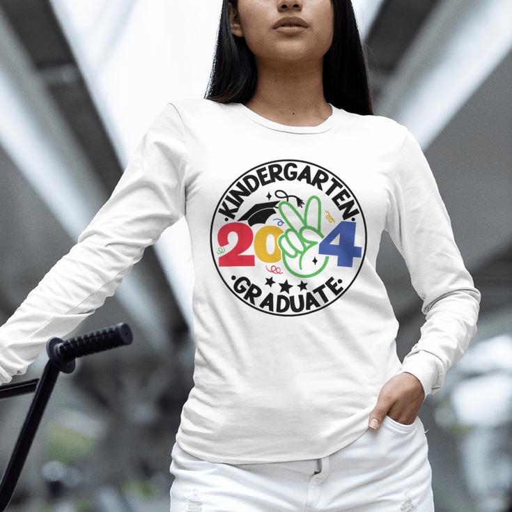 Kindergarten Graduation 2024 Graduate Last Day Of School Unisex Long Sleeve T-Shirt