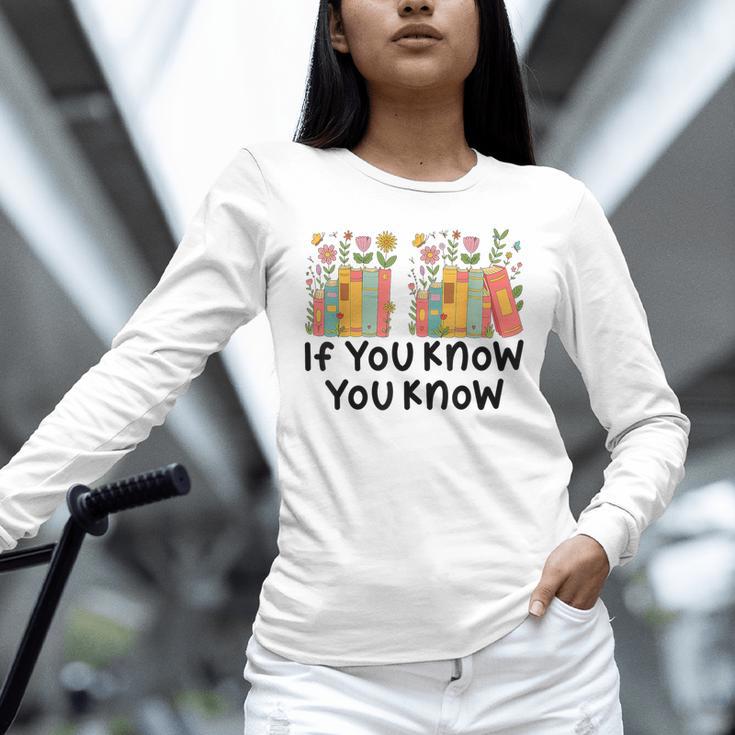 If You Know You Know 6 7 Reading Books Merry Christmas Unisex Long Sleeve T-Shirt If You Know You Know 6 7 Reading Books Merry Christmas Unisex Long Sleeve T-Shirt