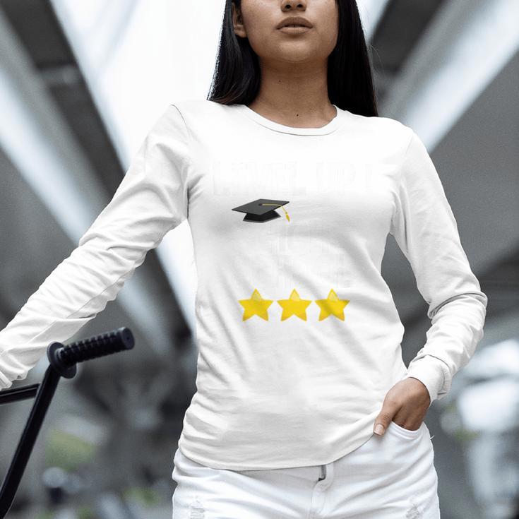 Level Up High School 8th Grade Graduation T-Shirt Unisex Long Sleeve T-Shirt