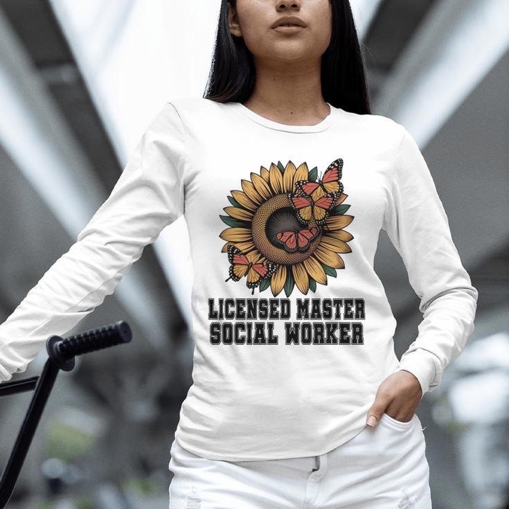 Licensed Masters Social Work Worker LMSW Graduation 2026 Unisex Long Sleeve T-Shirt