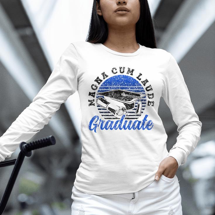 Magna Cum Laude Graduate Graduation Graduates Family Unisex Long Sleeve T-Shirt