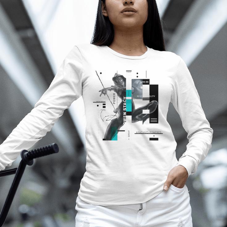 Marvel Spider-Man Gwen Stacy Responsibility Book Covers Unisex Long Sleeve T-Shirt Marvel Spider-Man Gwen Stacy Responsibility Book Covers Unisex Long Sleeve T-Shirt