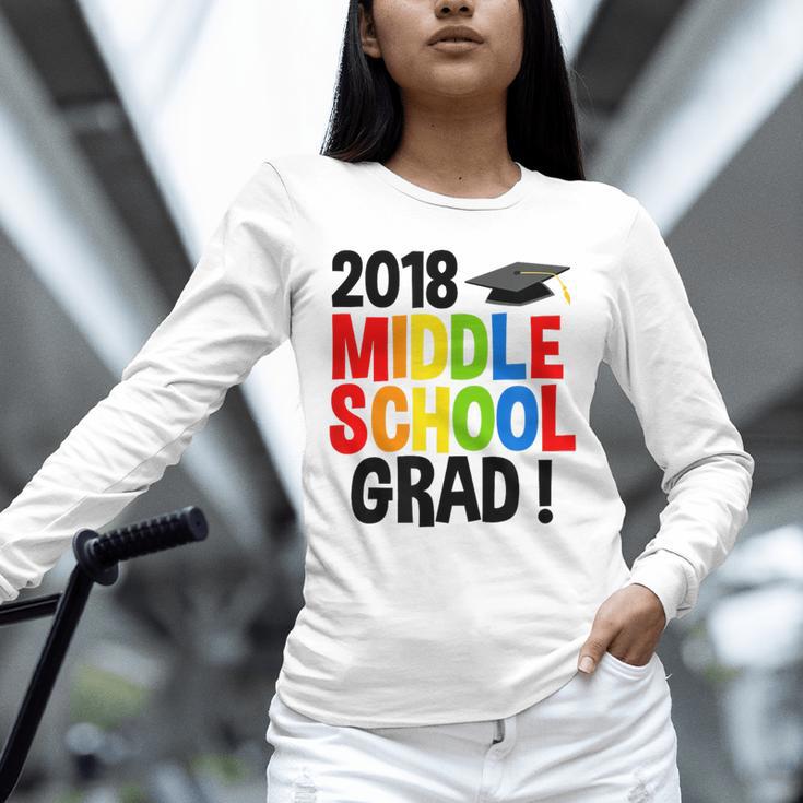 Middle School Graduation Class Of 2018 Shirt Unisex Long Sleeve T-Shirt